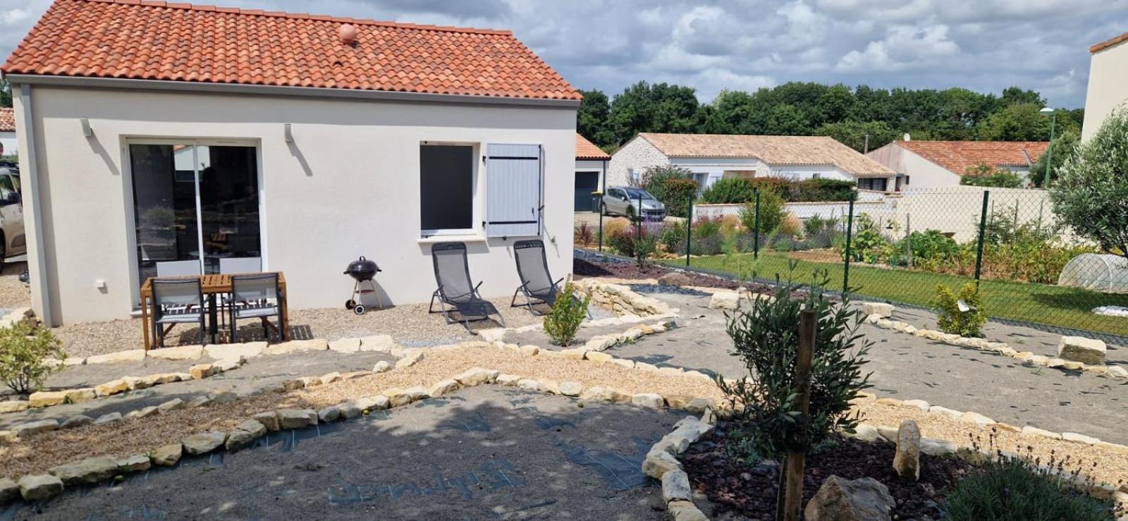 Maison Vendeene Bord De Mer - Env 1 Km Plage- Сен-Венсан-Сюр-Жар Экстерьер фото